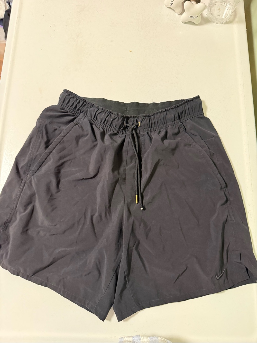 Nike Men's Black Athletic Shorts- M